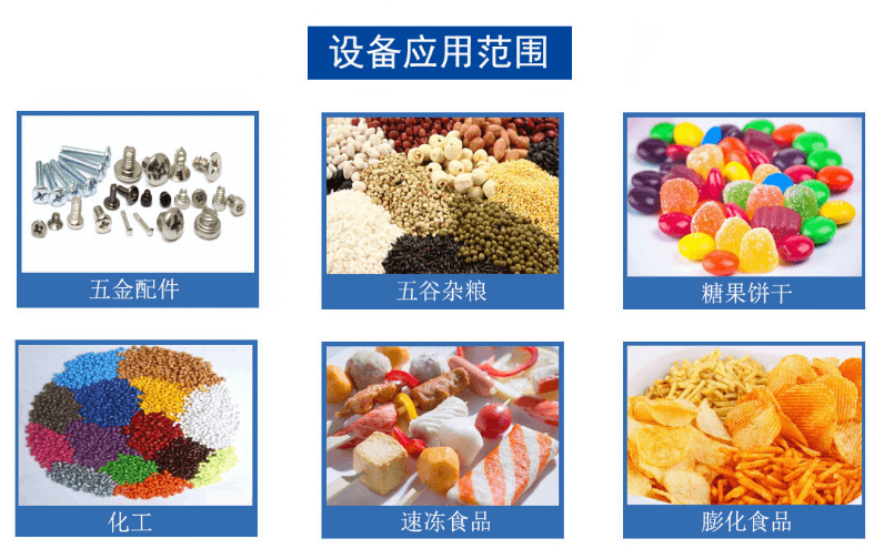 全自动速冻食品包装机可包装物料图